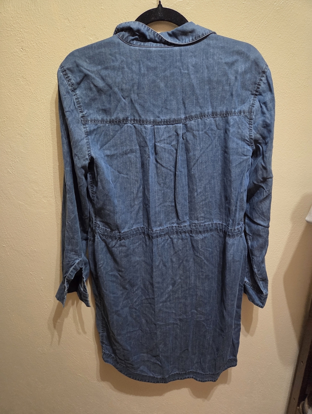 Athleta Chambray Shirt Dress Size Medium - Picture 3 of 5